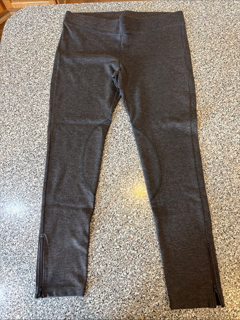 CAbi Heathered Brown Wide Waistband Legging